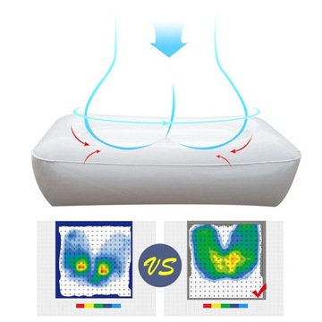 Надувное сиденье для лодки с воздушной подушкой для увеличения