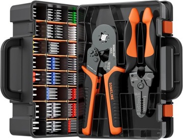 SZCZYPCE ZACISKARKA DO TULEJEK KABLOWYCH ELEKTRYCZNE 23x RODZAJE 0,25-10mm