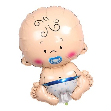 Кукла Воздушный шар Baby Shower Крещение Украшение Синий