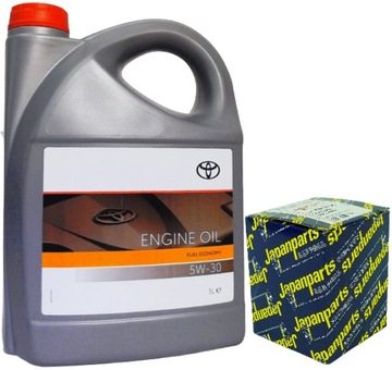 TOYOTA 5W30 + FILTR TOYOTA RAV 4 2.0 2000 - 2006