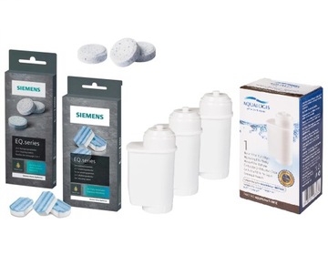 Filtr + Tabletki Siemens TZ80001 TZ80002 TZ70003