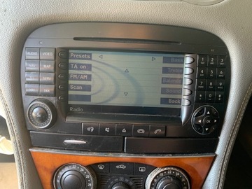 COMAND NAWIGACJA RADIO MERCEDES SL R230 EUROPA