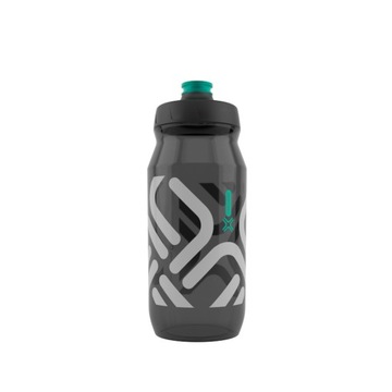 Bidon FIDLOCK FIDGUARD 600ml transparentno czarny+szary AB-09701