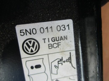 VW TIGUAN 5N0 STYROFOAM TRUNK 5N0858857B запасное колесо