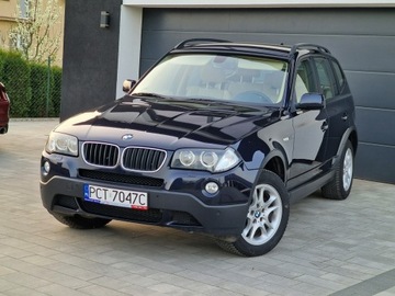 BMW X3 E83 2.0d 150KM 2006 BMW X3 M47 lift BEZWYOADKOWA *śliczna*