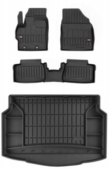 Set 3D gumové rohože Toyota Yaris 4 Hb od 2020- d