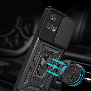 ARMOR SLIDE CASE для MOTOROLA MOTO G72 + СТЕКЛО