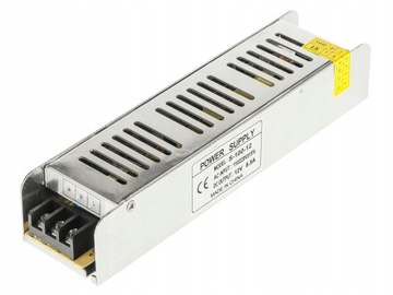Zasilacz 12V LED 120W 10A Modułowy SLIM DO TAŚMY