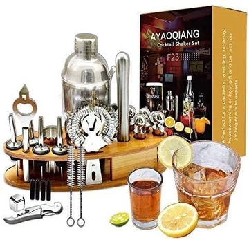 Duży zestaw domowego barmana do drinków