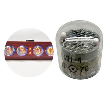 Часы in4 Nixie Tubes своими руками, прочные в ретро-стиле, простые в установке, легкие