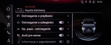 Audi A3 8Y Sportback 1.5 35 TFSI 150KM 2023 Audi A3 Sportback S-line Salon Polska Rej.:2024 rok CARS Warszawa 1.5 150KM, zdjęcie 22