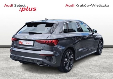 Audi A3 8Y Sportback 1.5 35 TFSI 150KM 2024 Audi A3 Sportback Gwarancja 2028 Salon PL S-Line Virtual Keyless Fotele sp, zdjęcie 4