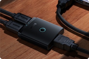 АДАПТЕР BASEUS SWITCH 2IN1 HDMI ДВУХСТОРОННИЙ РАЗДЕЛИТЕЛЬ FULL HD 4K 60 Гц