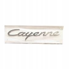 NÁPIS CAYENNE ZADNÍ CHRÓM PORSCHE (2015-18)
