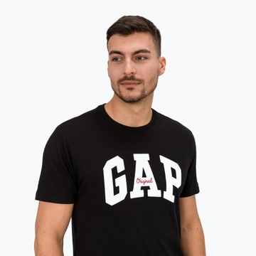 Koszulka męska GAP Logo Original Tee true black L