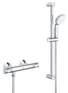 GROHE QUICKFIX PRECISION FLOW Natynkowy Zestaw Prysznicowy