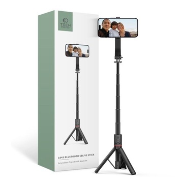TECH-PROETCT L04S -SELFIE STICK TRIPOD DO ROLEK - STATYW KIJEK - BLUETOOTH