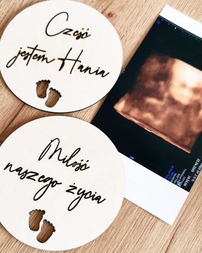 Таблички деревянные с МЕСЯЦАМИ для фотографий, 14 шт.