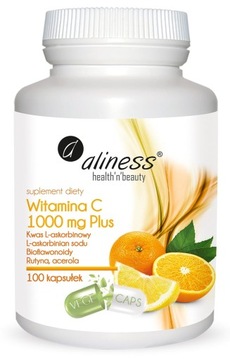 Witamina C 1000mg Plus Bioflawonoidy 100k. Aliness