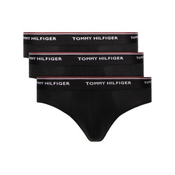 TOMMY HILFIGER PREMIUM SLIPY 3 PACK CZARNE 990 S