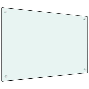 PANEL OCHRONNY SZKLANY Kuchni Przeźroczysty biały 90x60cm