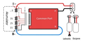 Модуль DALY Balancer BMS 10S 30A 120A 36-42V Li-ion IP67 PCM ОБЩИЙ ПОРТ