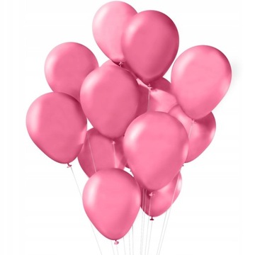 Balony różowe duże pastelowe pink rose wesele ślub
