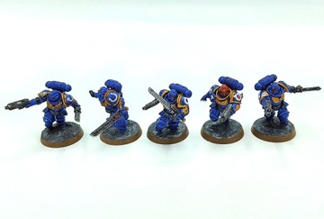 Warhammer 40k Space Marines Primaris Assault Intercessors zestaw 5 figurek