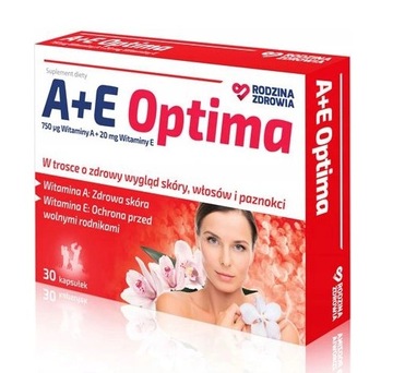 A+E Optima Witamina A+E Rodzina Zdrowia 30 kaps.