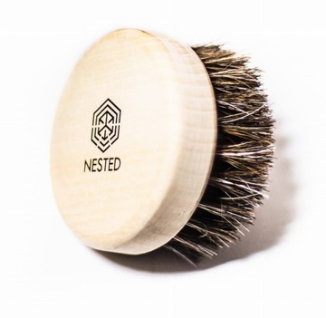 NESTED SZCZOTKA DO MASAŻU BIUSTU DEKOLTU DELIKATNA NATURALNE WŁOSIE