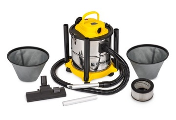 ПРОМЫШЛЕННЫЙ ПЫЛЕСОС ДЛЯ УБОРКИ КАМИННОЙ ЗОЛИ, ЩЕБНЯ, ПЫЛИ, МОЩНЫЙ