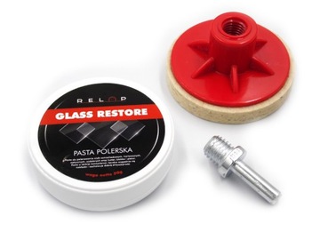 НАБОР ДЛЯ УДАЛЕНИЯ ЦАРАПИН НА ПОЛИРОВКЕ СТЕКЛА