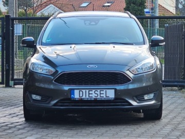 Ford Focus III Kombi Facelifting 1.5 TDCi 120KM 2017 Ford Focus navi grz. fotele grz. kierownica ALU 18 2x kola 1.5, zdjęcie 1