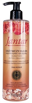 Olejek pod prysznic Bursztyn Złoto 400ml Jantar