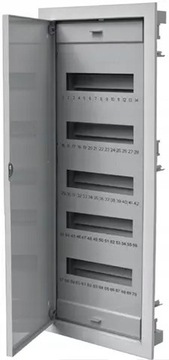 Rozdzielnica modułowa 5x12 podtynkowa z metalowymi