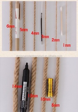 Джутовая веревка 10мм 50 м декоративная, для когтеточки, для парусного спорта Отличная цена Аутлет