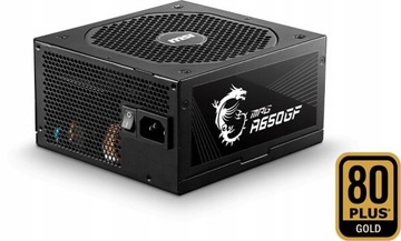 MSI MPG A650GF 650 Вт 80+ GOLD МОДУЛЬНЫЙ блок питания