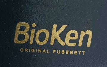 Klapki skórzane Fusbet mocne profilowane Bioken czarne męskie skóra