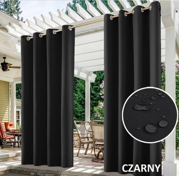 САДОВЫЕ ШТОРЫ 155х260 ДЛЯ САДОВОЙ ТЕРРАСЫ CARBON