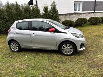 Peugeot 108 1.2 VTi 82KM 2016 Peugeot 108 1,2 PureTech 82KM 5D Klima 87.000km FV, zdjęcie 12