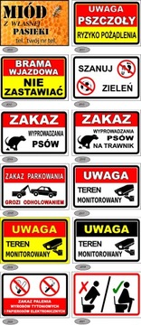 Адрес со стрелкой на двусторонней доске завершен