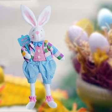 Милый кролик, плюшевый декор, сувенир на Пасху b