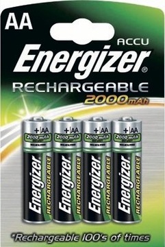 КОМПЛЕКТ зарядного устройства Energizer Maxi + 4x R6/AA 2000 мАч
