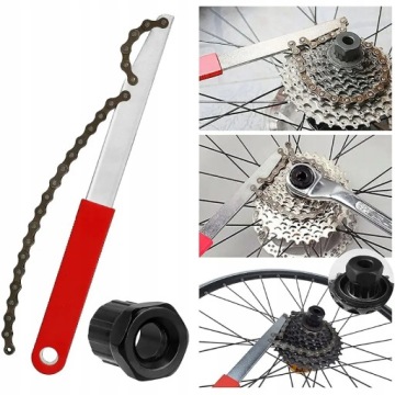 Набор инструментов для ремонта и обслуживания цепи велосипеда, ключи XXL