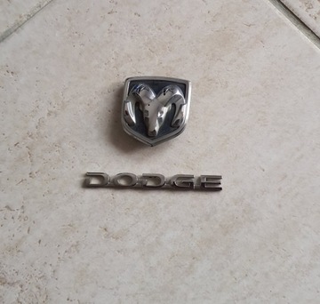 DODGE CALIBER 08R ZNAKY ZNAK LOGO KRYT