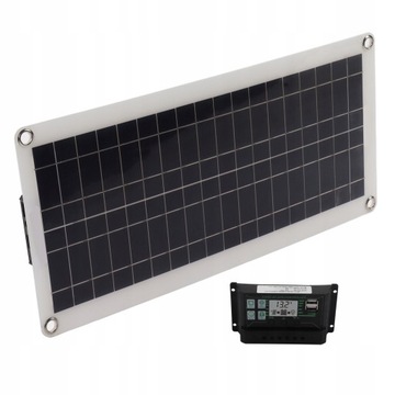 СОЛНЕЧНАЯ ПАНЕЛЬ СОЛНЕЧНАЯ БАТАРЕЯ 30W12V КОНТРОЛЛЕР