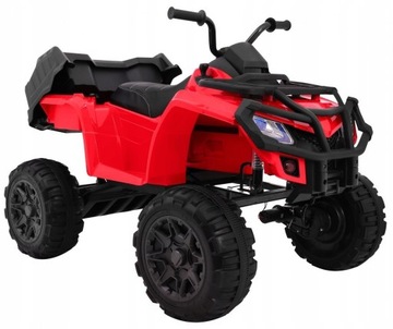 Wielki QUAD ATV XL 4x4 amortyzatory LED koła EVA