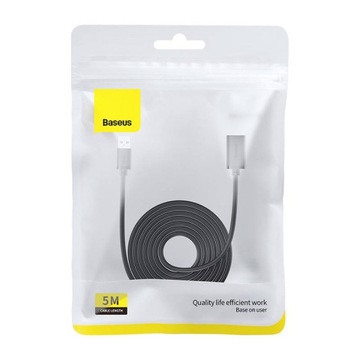 КАБЕЛЬ BASEUS USB-A ПАПА-МАМА УДЛИНИТЕЛЬНЫЙ КАБЕЛЬ USB 3.0 АДАПТЕР 5М