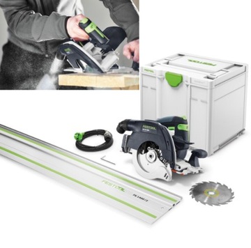 FESTOOL RĘCZNA PILARKA TARCZOWA HK 55 EBQ-Plus Z SZYNĄ FS 576126