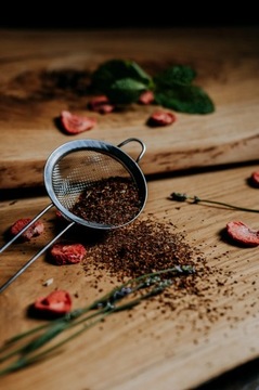 Чай Ройбуш КЛУБНИКА ЛАВАНДА МЯТА Лаванда Powiew Tea Selection 50г